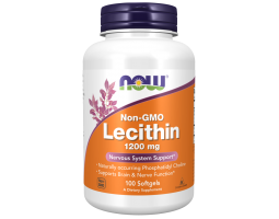 Лецитин Соевый Now Foods Lecithin, 1200 мг, 100 капс. Лецитин Соевый Now Foods Lecithin, 1200 мг, 100 капс.