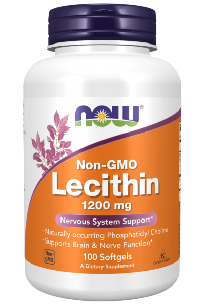 Лецитин Соевый Now Foods Lecithin, 1200 мг, 100 капс. Лецитин Соевый Now Foods Lecithin, 1200 мг, 100 капс.
