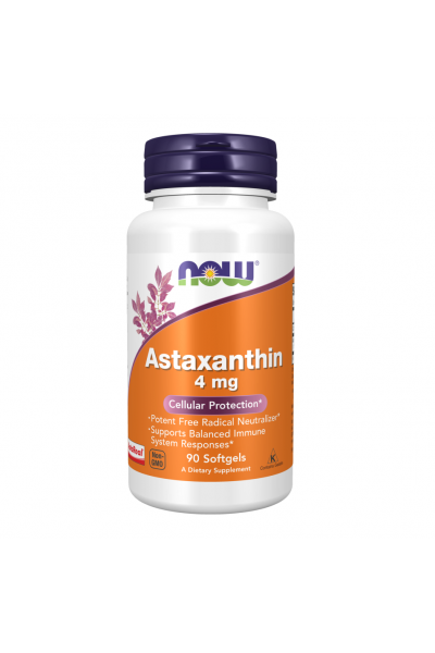 Астаксантин Now Foods Astaxanthin, 4 мг, 90 капс.