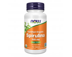 Спирулина Now Foods Org Spirulina, 100 табл.