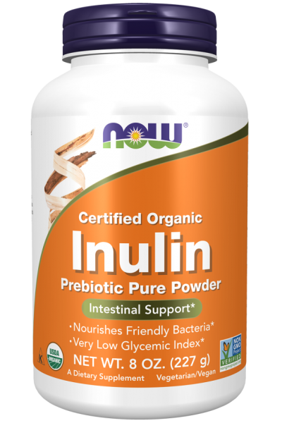 Пребиотик Инулин Now Foods Inulin Prebiotic Pure Powder, 227 гр