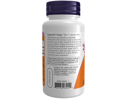 Альфа-липоевая кислота Now Foods Alpha Lipoic Acid, 250 мг, 60 капс.-foto3