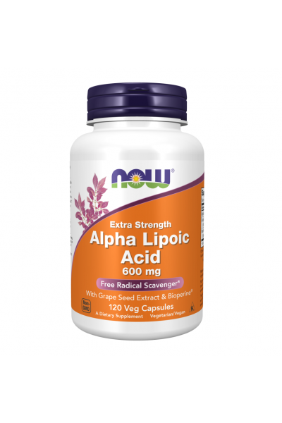 Альфа-липоевая кислота Now Foods Alpha Lipoic Acid, 600 мг, 120 капс. Альфа-липоевая кислота Now Foods Alpha Lipoic Acid, 600 мг, 120 капс.