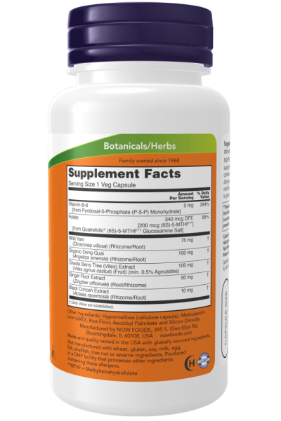 Женский баланс Now Foods Female Balance, 90 капс.
