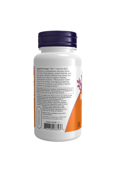 Ресвератрол Now Foods Resveratrol, 200 мг, 60 капс. Ресвератрол Now Foods Resveratrol, 200 мг, 60 капс.
