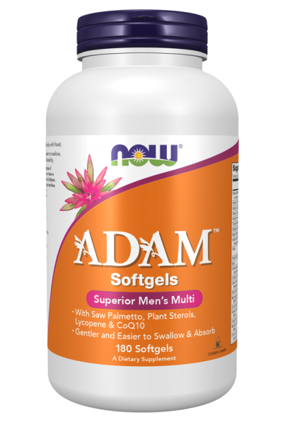 Мультикомплекс Адам для мужчин Now Foods ADAM, 180 капс.