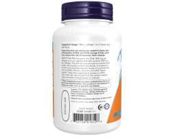 Омега-3 ДГК - 500 Now Foods Omega-3 DHA-500, 90 капс.-foto3