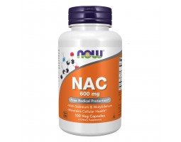 Now Foods NAC (НАК), 600 мг, 100 капс.