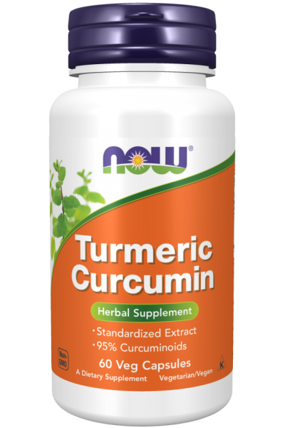 Куркумин Now Foods Turmeric Curcumin, 60 капс.