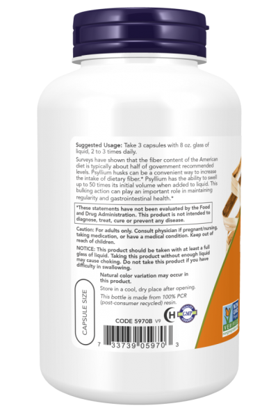 Псиллиум Now Foods Psyllium Husk, 200 капс. Псиллиум Now Foods Psyllium Husk, 200 капс.