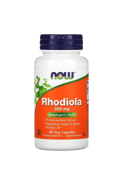 Now Foods Rhodiola (родиола розовая) 500 мг/капс, 60 капсул Now Foods Rhodiola (родиола розовая) 500 мг/капс, 60 капсул