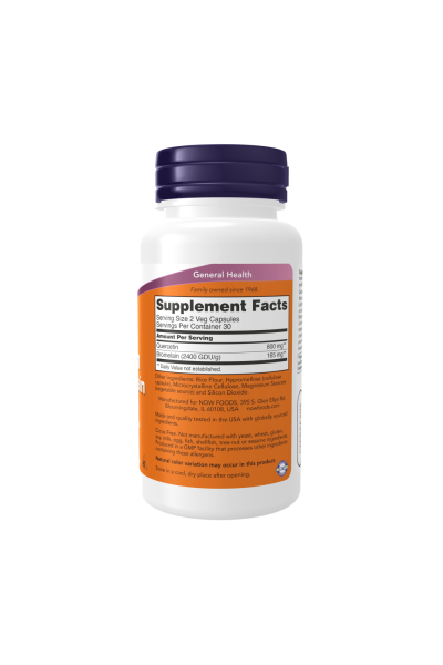 Кверцетин и бромелайн Now Foods Quercetin with Bromelain, 60 капс. Кверцетин и бромелайн Now Foods Quercetin with Bromelain, 60 капс.