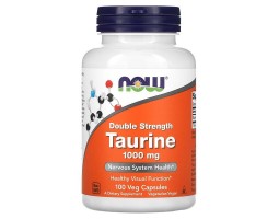 Now Foods Taurine (таурин) 1000 мг/капс, 100 капсул