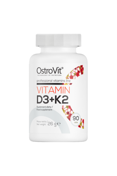 OstroVit Vitamin D3+K2 90 таблеток