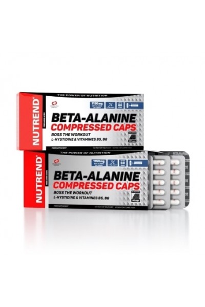 Nutrend Beta-Alanine Compressed caps (Бета-аланин), 90 капс
