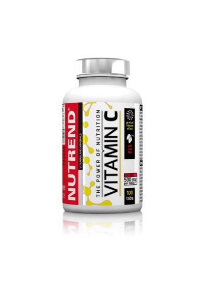 Nutrend Vitamin C with rose hips (Витамин С с шиповником), 100 таб