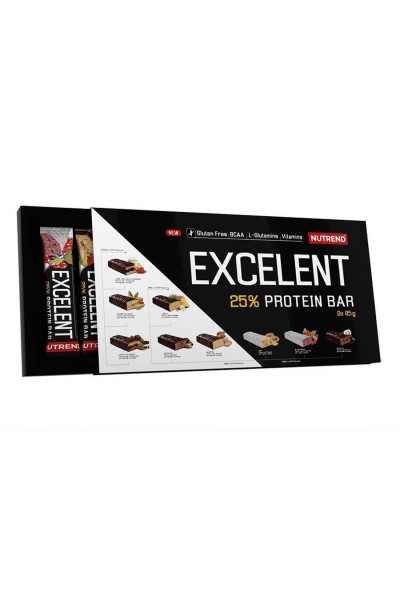 Nutrend Excelent protein bar (Протеиновый батончик), 40/85 гр