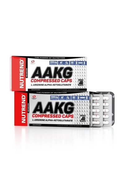 Nutrend AAKG Comressed Caps (Аргинин), 1100 мг, 120 капс.