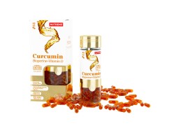 Nutrend Curcumin + Bioperine + Vitamin D (КУРКУМИН + БИОПЕРИН + ВИТАМИН D), 60 капсул