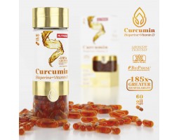 Nutrend Curcumin + Bioperine + Vitamin D (КУРКУМИН + БИОПЕРИН + ВИТАМИН D), 60 капсул-foto2