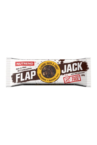 Nutrend Flapjack gluten free (Злаковый батончик), 100 гр