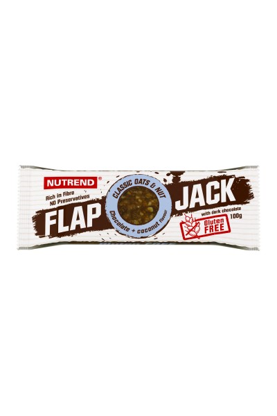 Nutrend Flapjack gluten free (Злаковый батончик), 100 гр