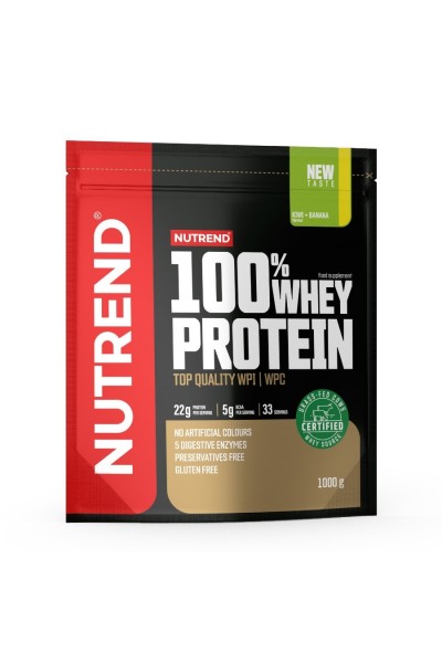 Nutrend 100% WHEY PROTEIN (Сывороточный протеин), 1000 гр 