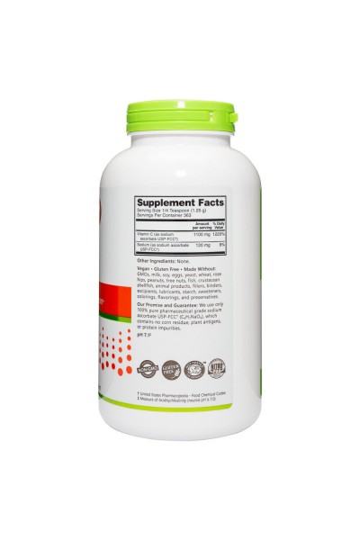 NutriBiotic Sodium Ascorbate Buffered Vitamin C (Витамин С), 227 гр