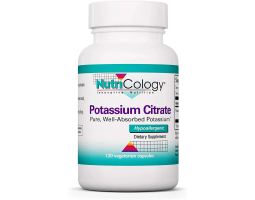 NutriCology Potassium Citrate (Цитрат калия), 99 мг, 120 капс
