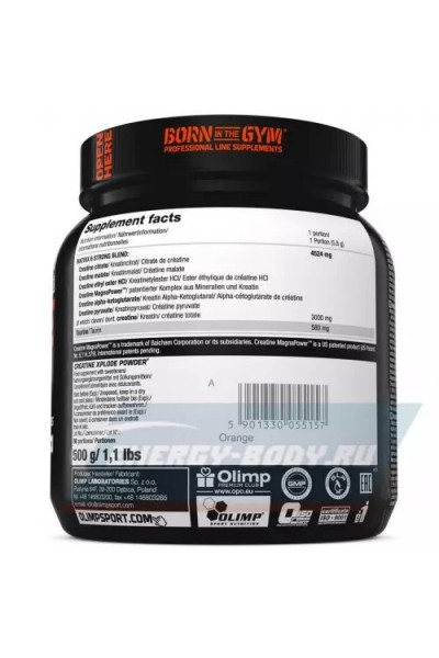 Olimp Creatine xplode powder (Креатин), 500 гр