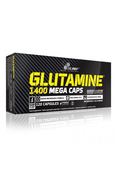 Olimp Glutamine Mega Caps (Глютамин), 120 капсул 