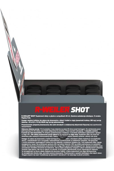 Предтренировочный комплекс Olimp R-weiler Shot, 60 мл.