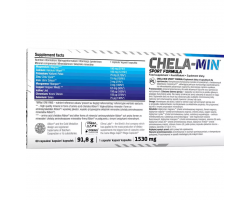 Комплекс минералов Chela-Min Sport Formula Olimp, 60 капс.-foto3