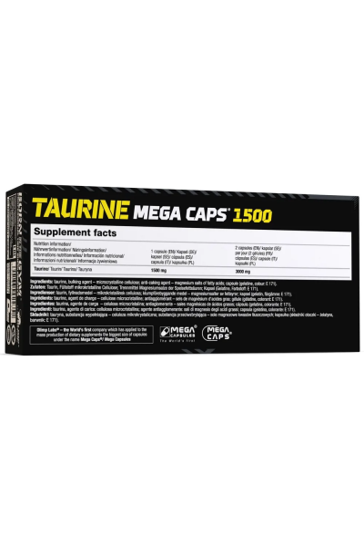 Taurine Mega from Olimp (120 капсул)