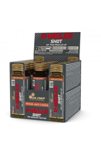 Предтренировочный комплекс Olimp R-weiler Shot, 60 мл.