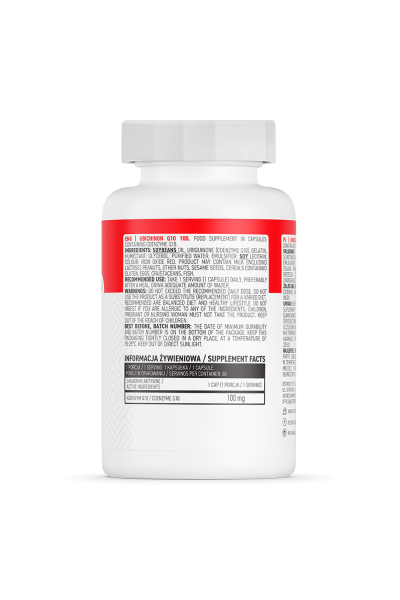 Коэнзим Q10 OstroVit Ubichinon Q10, 60 капс.
