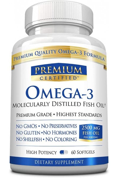 Omega-3 900EPA/600DHA from Premium Certified (60 caps) Omega-3 900EPA/600DHA from Premium Certified (60 caps)