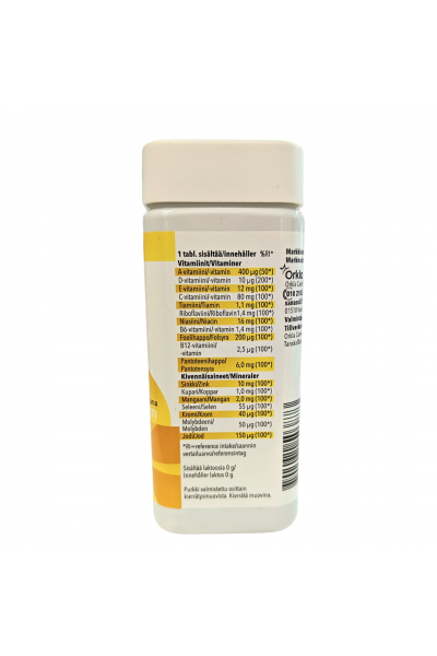 Мультикомплекс Sana-sol Monivitamini, 100 жев.таб