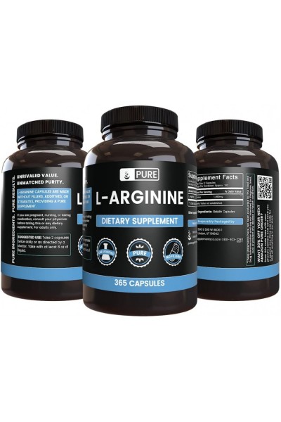 L-Arginine from Pure (90 caps)
