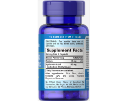 Гиалуроновая кислота Puritan's Pride Hyaluronic Acid, 30 капс.-foto2