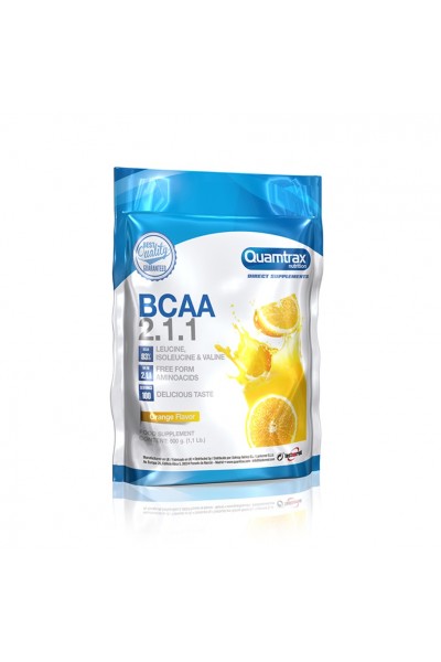 Quamtrax BCAA 2:1:1 Powder (БЦАА), 500 гр