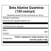 Quamtrax Beta Alanine (Бета-Аланин), 120 капс