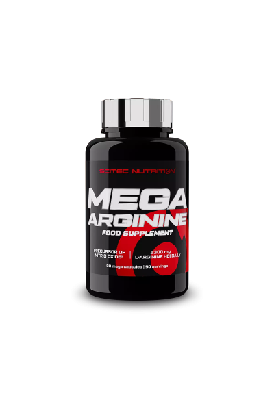 Аргинин Scitec Nutrition Mega Arginine, 90 капс.