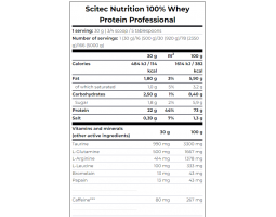 Протеин Scitec Nutrition 100% Whey Protein Professional, 2350 гр.-foto2