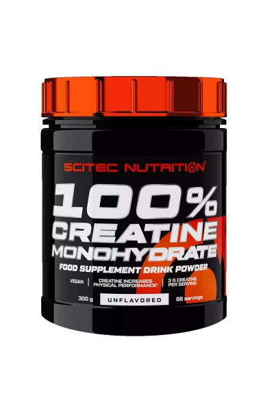 Creatine Monohydrate Scitec Nutrition, 300 гр (88 порций)