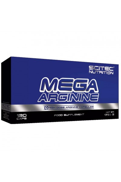 Mega Arginine Scitec Nutrition, 120 капсул (120 порций)