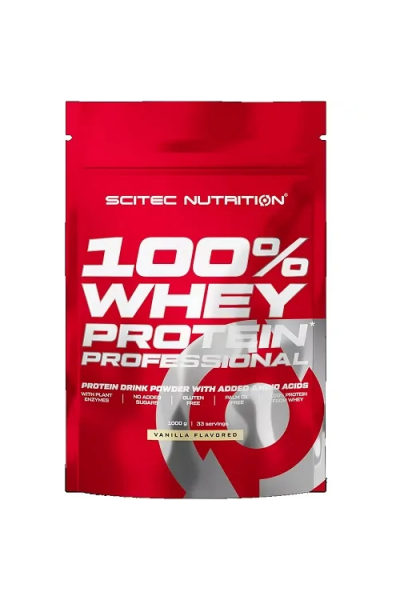 Протеин Scitec Nutrition 100% Whey Protein Professional, 1000 гр.