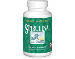 Спирулина Source Naturals, 500 mg (200 tabl)