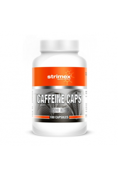 Caffeine Caps from Strimex, 200 mg (100 caps)