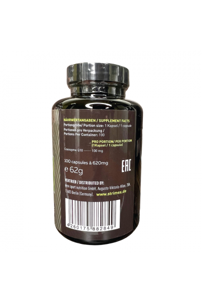 Коэнзим Q10 Strimex Coenzyme Q10, 100 капс.